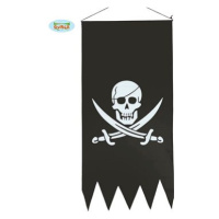 Pirátská Vlajka - Banner - 43X86 cm