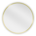 MEXEN Loft zrcadlo 50 cm, zlatý rám 9850-050-050-000-50