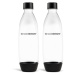 Sodastream Láhev Fuse Black 2x 1 l, do myčky