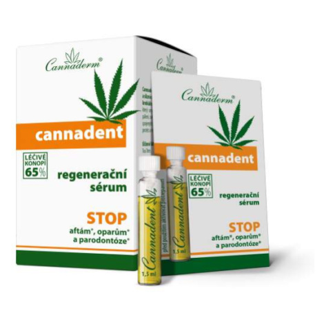 Cannaderm Cannadent sérum 10x1.5ml Simply You Pharmaceuticals