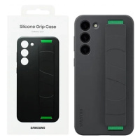 Originální Pouzdro Na Samsung Galaxy S23 Plus Silicone Grip Case S Páskem