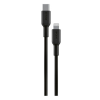 TRONIC® Nabíjecí a datový kabel, USB-A, USB-C na Lightning®, 1 m (černá, USB-C na Lightning)