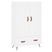 vidaXL Skříň highboard bílá 69,5 x 31 x 115 cm kompozitní dřevo