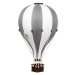 Super balloon Dekorační horkovzdušný balón &#8211; šedá - M-33cm x 20cm