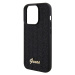 Guess hard obal iPhone 15 PRO 6.1" Square Mirror Script Logo Black