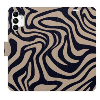 iSaprio Flip pouzdro Zebra Black 02 pro Samsung Galaxy A04s