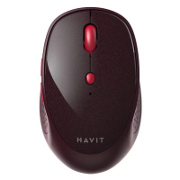 Myš Havit Wireless mouse MS76GT plus (red)