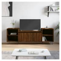 vidaXL TV skříňka hnědý dub 160x35x55 cm kompozitní dřevo