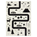 Hanse Home Collection koberce Dětský koberec Adventures 104564 Cream/black Rozměry koberců: 120x