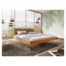 GK Dřevěná postel z dubového masivu LEXIUS, 140x200 cm