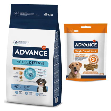 Advance 12 kg + Advance snack 150 g zdarma - Maxi Light 12 kg + Appetite Control Snack 150 g Affinity Advance Veterinary Diets