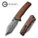 Civivi Bhaltair C23024-DS1 Damascus Wood