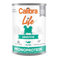 Calibra Life Calibra Dog Life Sensitive Salmon with rice konzerva losos s rýží 400g