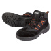 PARKSIDE® Pánská kožená bezpečnostní obuv S3 (42, černá/oranžová)