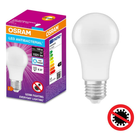 Osram LED Antibakteriální žárovka A100 E27/13W/230V 6500K - Osram
