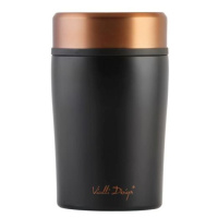 Vialli Design termoska na jídlo FUORI černá 500 ml (black rose gold)