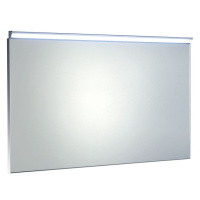 BORA zrcadlo v rámu 1000x600mm s LED osvětlením a vypínačem, chrom AL716