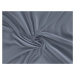 Kvalitex satén prostěradlo Luxury Collection tmavě šedé 180x200