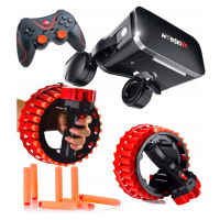 Brýle Vr 360 Stupňů+gamepad+pistole Pěnová Puška Automatická