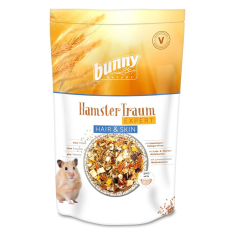 Bunny HamsterTraum EXPERT Hair & Skin 3 × 500 g Bunny Nature