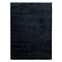 Ayyildiz koberce Kusový koberec Brilliant Shaggy 4200 Black - 80x150 cm