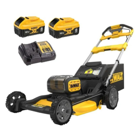 DeWALT DCMWSP156W2 aku sekačka na trávu 53cm s pojezdem 2x18V 2x8Ah XR LiIon