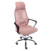 TP Living Kancelářská židle NIGEL růžová
