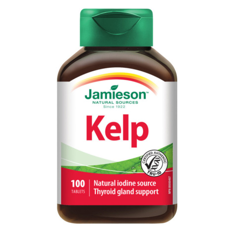 Jamieson Kelp mořské řasy 650μg 100 tablet