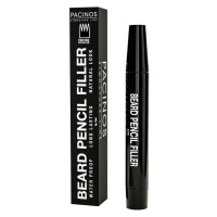 Pacinos Beard Pencil Filler - voděodolná tužka na bradu BLACK - černá