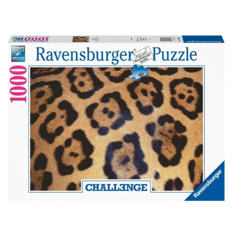 Ravensburger Puzzle Challenge - Zvířecí potisk 1000 dílků