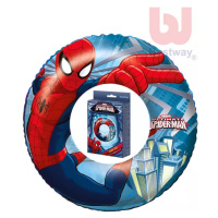 BESTWAY Dětský kruh nafukovací 56cm plavací kolo do vody Spiderman 98003