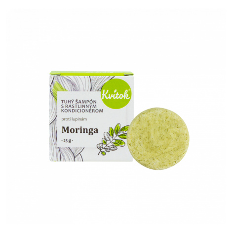 Kvitok Tuhý šampon s kondicionérem proti lupům Moringa 25 g