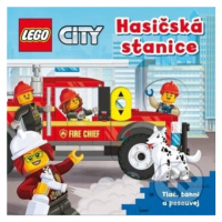 Lego City - Hasičská stanice (Tlač, táhni a posouvej) - kniha z kategorie Pro děti