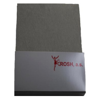 Rosh Jersey prostěradlo EXCLUSIVE 180 × 200cm - Světle šedá