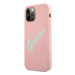 Guess GUHCP12MLSVSPG hard silikonové pouzdro iPhone 12 / 12 Pro 6.1" green-pink Silicone Vintage