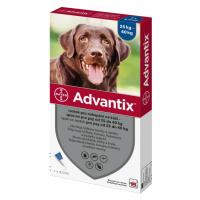 ADVANTIX Spot-on pro psy 25-40 kg 4 ml 1 pipeta