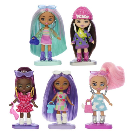 MATTEL - Barbie extransformers mini minis sada 5ks panenek (e-comm)