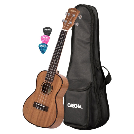 Cascha HH2035L Natural Koncertní ukulele