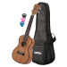 Cascha HH2035L Koncertní ukulele Natural