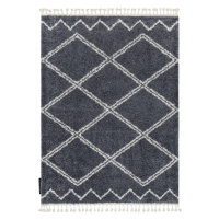 Dywany Łuszczów Kusový koberec Berber Asila B5970 grey and white - 120x170 cm