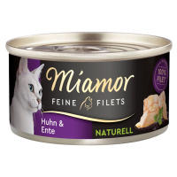 Miamor Feine Filets Naturell kuřecí a kachní maso 24 × 80 g