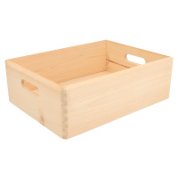 Dřevěný box 40 x 30 x 14 cm