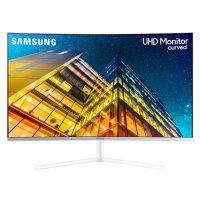 Zakřivený Led monitor Samsung 32 4K 4ms Va Uhd Hdmi Dp Bílá