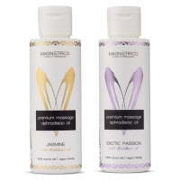 MAGNETIFICO masážní olej Exotic passion + Jasmine 2x100ml