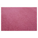 Vopi koberce Nášlapy na schody Eton růžový půlkruh - 24x65 půlkruh (rozměr včetně ohybu)
