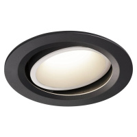 SLV BIG WHITE NUMINOS MOVE DL L vnitřní LED zápustné stropní svítidlo černá/bílá 3000 K 20° otoč