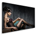 MyBestHome BOX Plátno Women in Black Varianta: 70x50