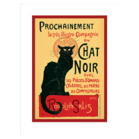 Umělecký tisk Chat Noir, (60 x 80 cm)