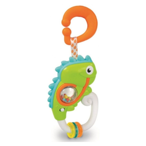 Clementoni Interaktivní hračka se zvukem Baby, Chameleon, zelená