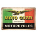 Plechová cedule Moto Guzzi - Motorcycles Italia, 30 x 20 cm